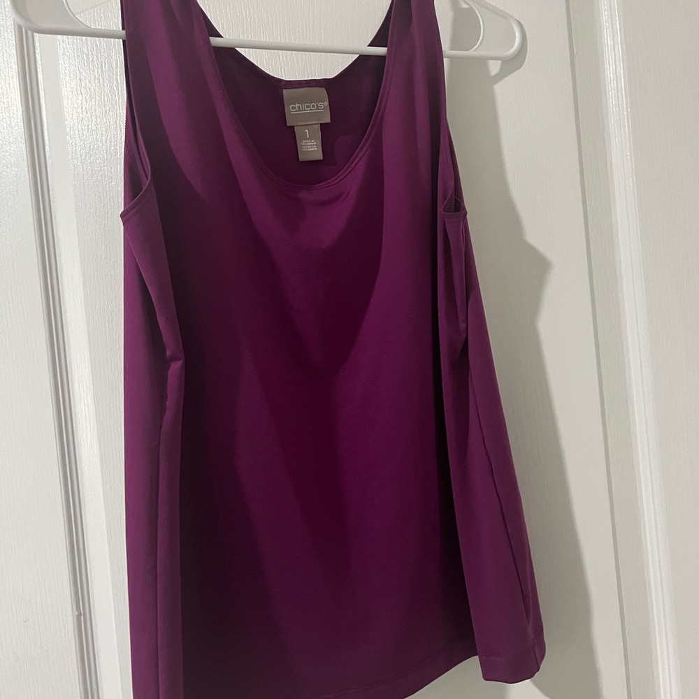 Chico's Rich Purple Tank Top